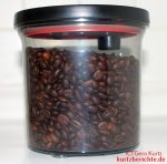 EASEHOLD Kaffeedose - mit eingefüllten Kaffeebohnen